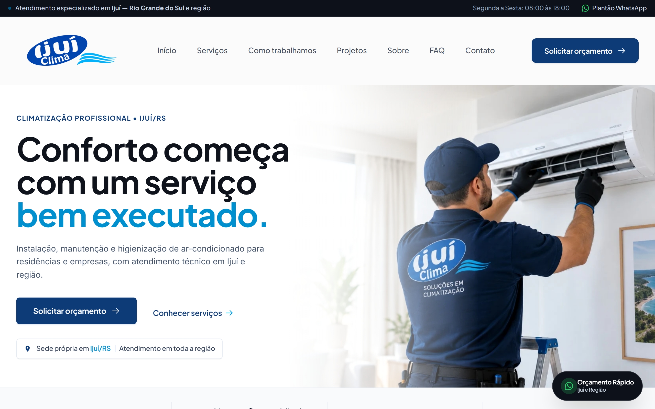 Site Ijuí Clima